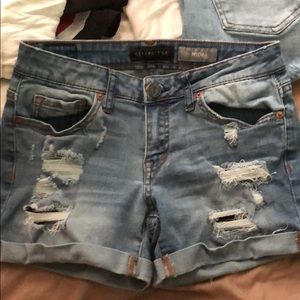 jean shorts